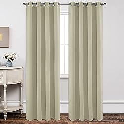 Joydeco Blackout Curtains 90 Inch Length 2 Panels