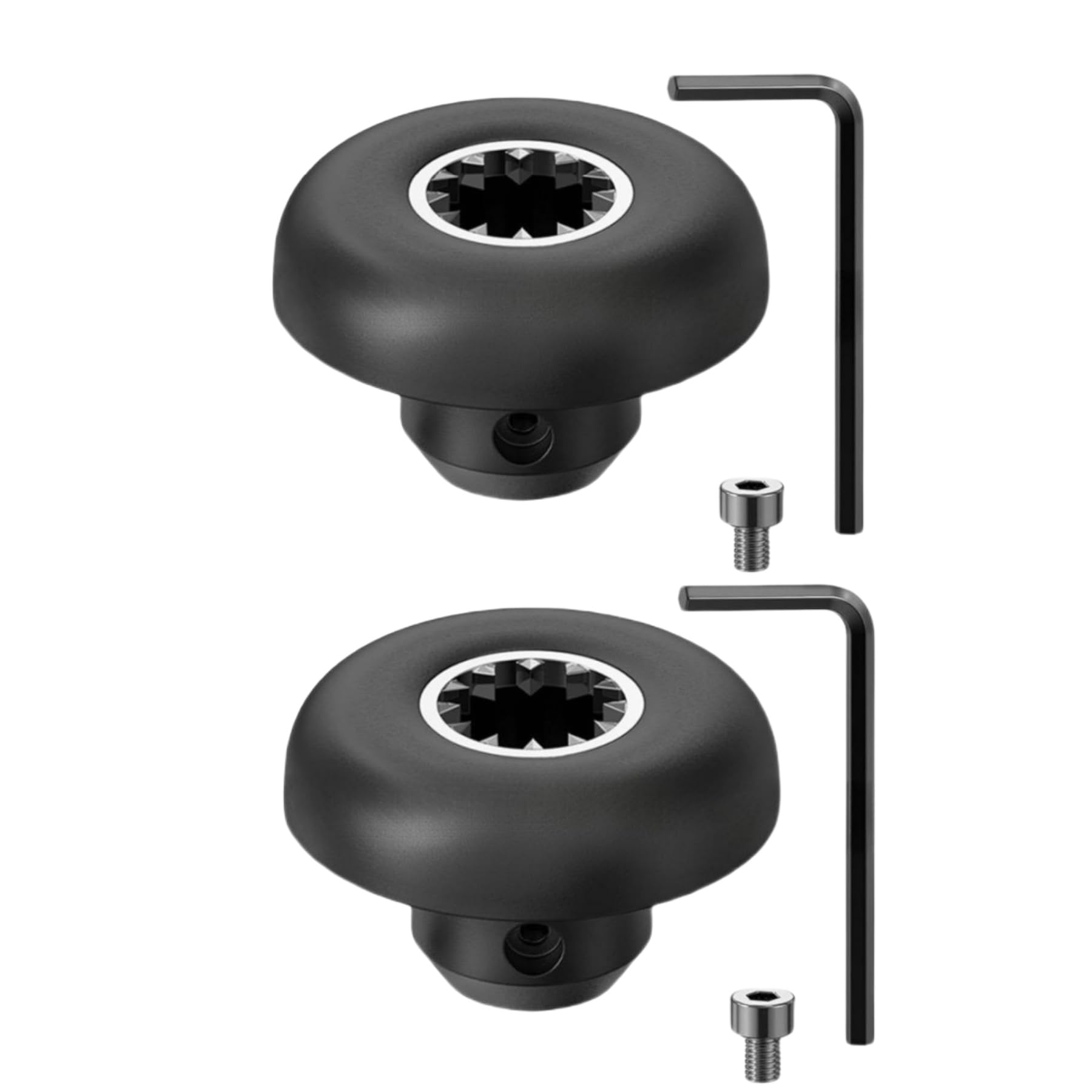 Photo 1 of 2-Pack Replacement Drive Socket fit for Vitamix Classic Blenders (5200, 5000, 6300) – Base Coupling Part, NOT for Professional Series 750, Ascent or Commercial Models