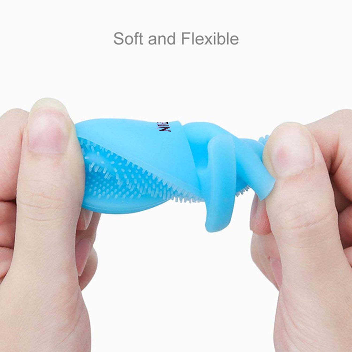 NIUTA Super Soft Silicone Face Scrubber, Manual Facial Cleansing Brushes, Face Massager and Exfoliator for Sensitive, Delicate, Dry Skin: Beauty