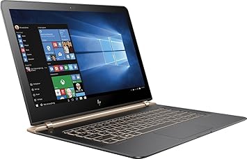 HP Spectre 13-V011DX 13.3" FHD IPS Laptop Intel Core i7-6500U 256GB SSD 8GB DDR3L Windows 10 - Black/Copper (Certified Refurbished)