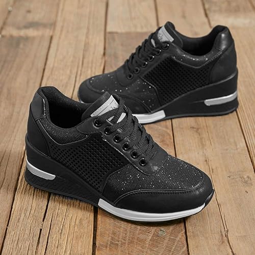 high heel tennis shoes wedge