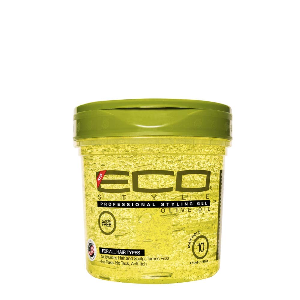 ECO Styler Professional Styling Gel, Olive Oil, Max Hold 10, 16 oz : Hair Styling Gels : Beauty