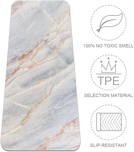 marble yoga mat
