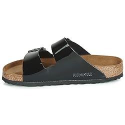 Birkenstock Women's Mules Slides, Black-Black