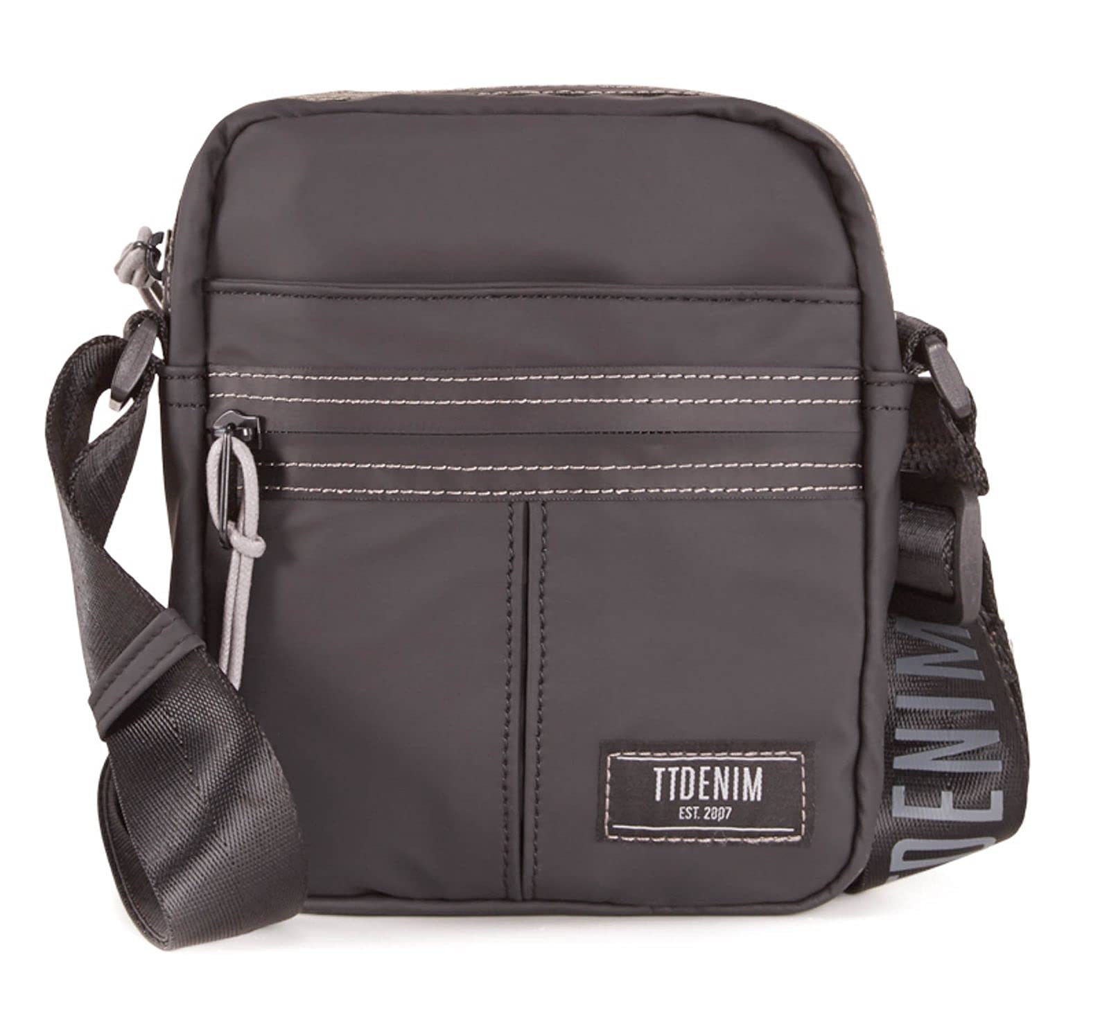 Tom Tailor Denim Men's Björn Shoulder Bag, Black, S