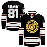 Heated Rivalry Hockey Jersey Shane Hollander & Ilya Rozanov Jersey Men/Women Unisex Long Sleeve Shirts for Fans