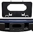 ECOTRIC Front Bumper License Plate Mounting Bracket Frame Holder Compatible with 2009-2014 Ford F150 Replacement for 9L3Z-17A385-A 9L3Z17A385A FO1068134, Black