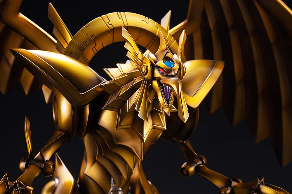 Kotobukiya Yu-Gi-Oh!: The Winged Dragon of Ra Egyptian God PVC Statue, Multicolor 19 inches
