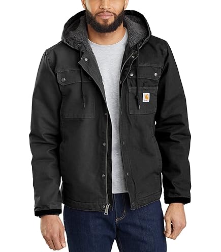Amazon.com: Carhartt Jackets Hooded Cotton Duck Work Jacket