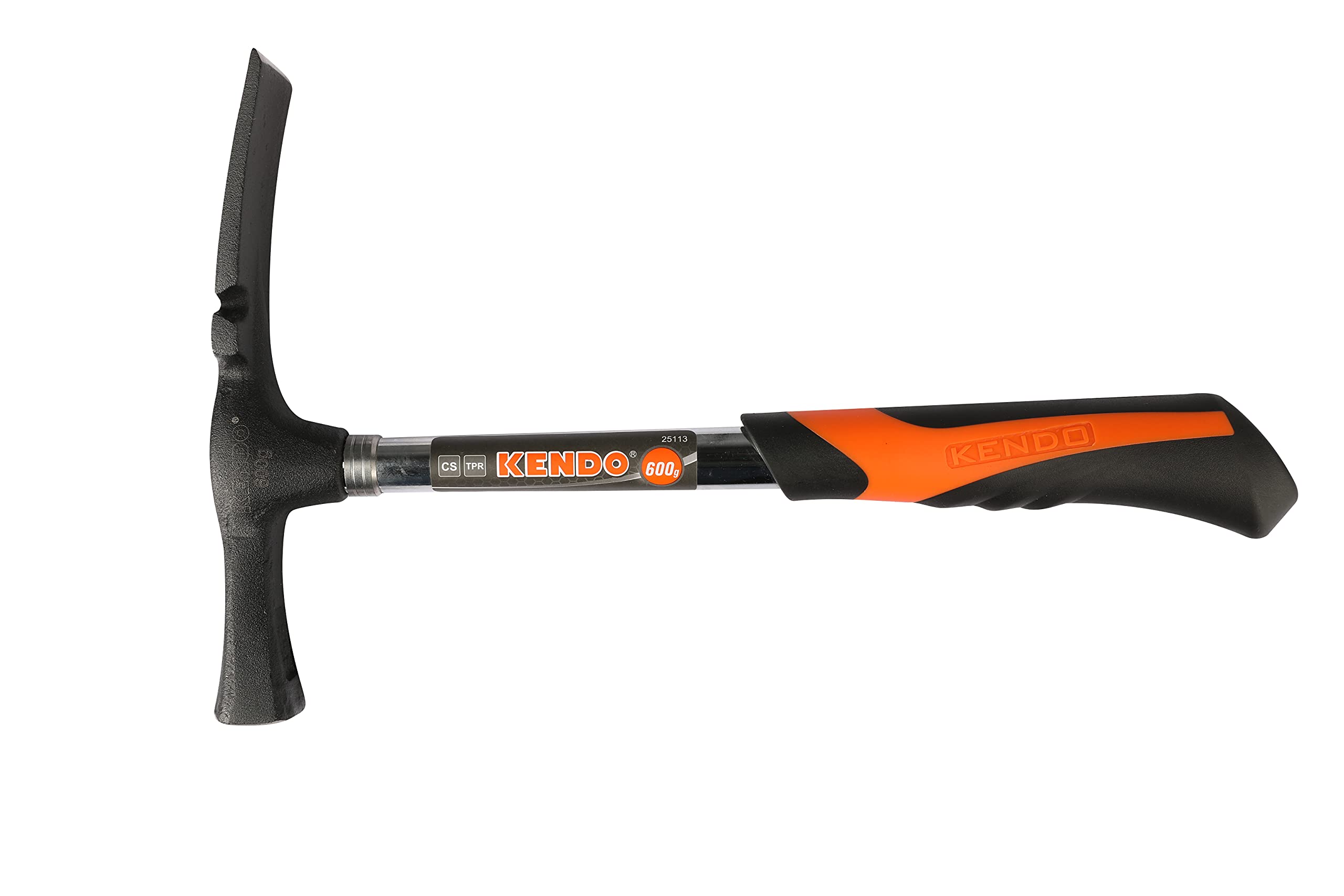 KENDO Maurerhammer 600g - Berliner Form - Länge: 325 mm - 2 Komponentengriff 9