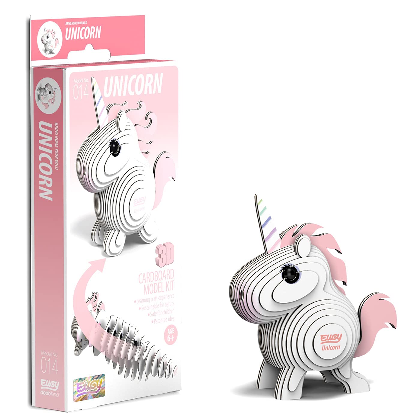 EUGY 3D Unicorn Model, Craft Kit