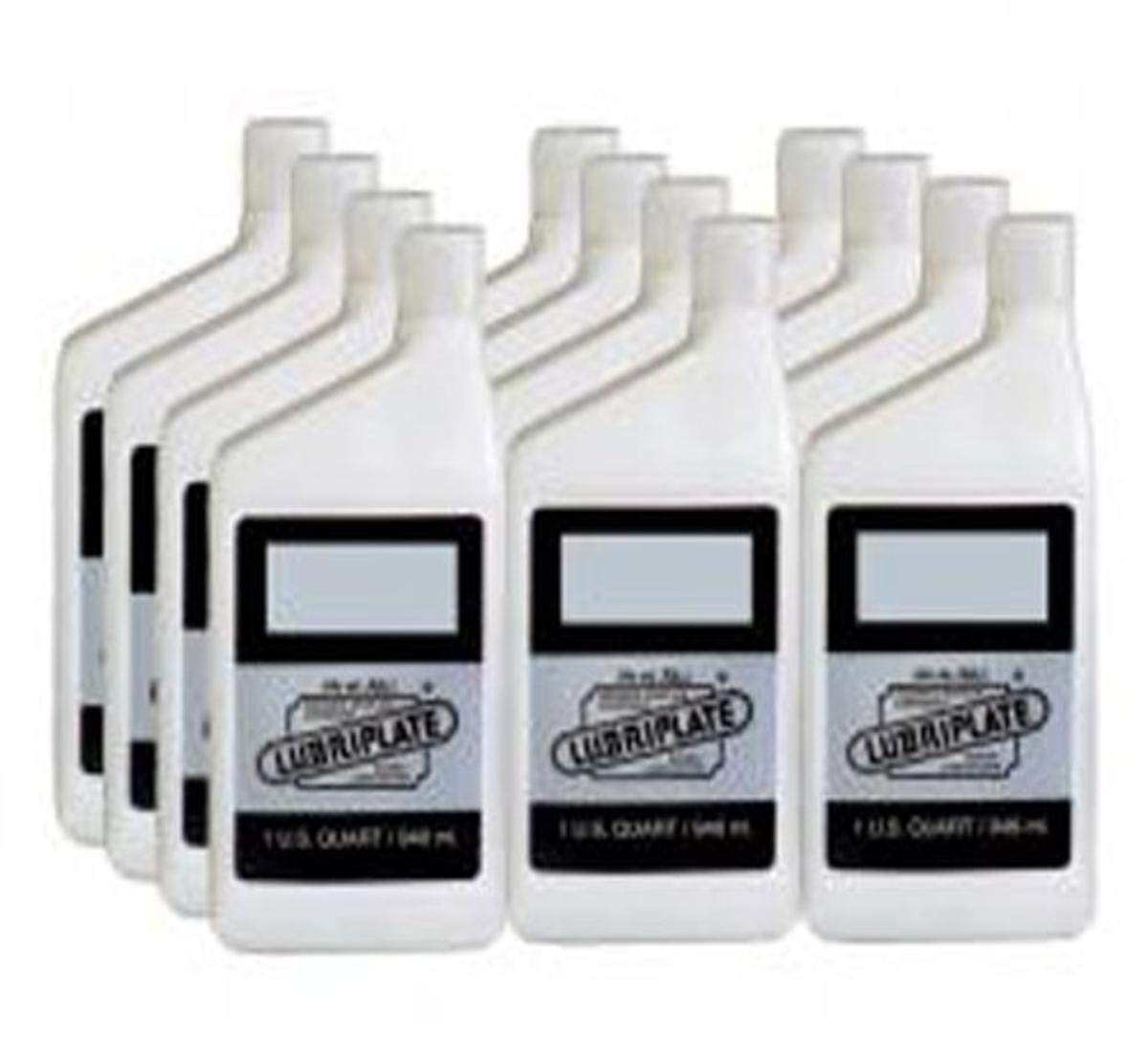 Lubriplate L0887-054 FMO-1700 AW Multi-Purpose, Food Grade USP White Mineral Oil, 1 Plastic Quarts (Pack of 12)