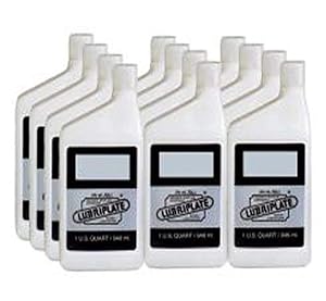 Lubriplate L0887-054 FMO-1700 AW Multi-Purpose, Food Grade USP White Mineral Oil, 1 Plastic Quarts (Pack of 12)