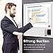 Magnetic Dry Erase Board for Refrigerator,Refrigerator Calendar Whiteboard with Stain Resistant Technology Included 3 Magnetic Dry Erase Markers and Big Eraser-17x11