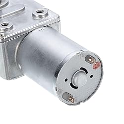 MECCANIXITY DC 12V High Torque Turbine Worm Geared