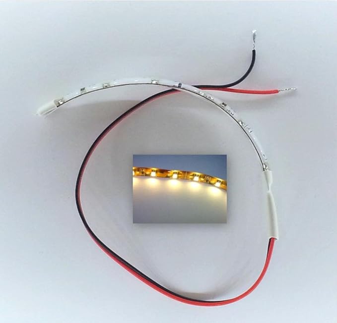 Top LED 10Cm Model Railway Building Scenery 12V Led Strip Lights Warm