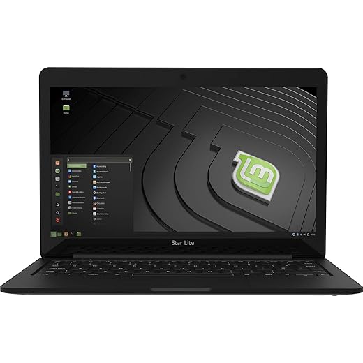 Star Lite 11-pollici Schermo Hybrid Mini Portatile (Tastiera inglese UK, Linux Mint 19.3 "Tricia")