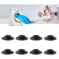 Susimond 8 Pack Washing Machine Support, Shock and Noise Cancelling Washing Machine Pads, Anti Slip Anti Vibration…