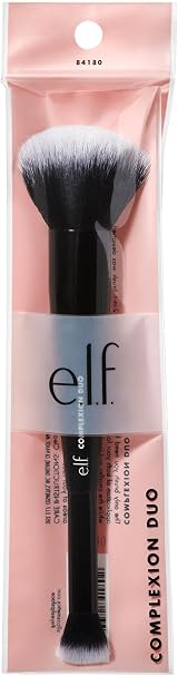 e.l.f. Concealer & Foundation Complexion Duo Brush 2-in-1 Synthetic Bristles view 5