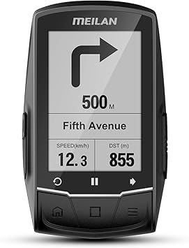 Amazon Meilan Finder M1 Gps ナビゲーション サイクルコンピュータ 自転車コンピュータ Wireless ワイヤレス接続 Bluetooth4 0 サポートハートレートモニタとスピードケイデンスセンサ 日本語 Meilan サイクル コンピューター Gps