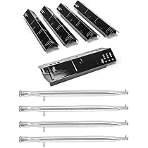 Amazon.com : Uniflasy Grill Replacement Parts for Dyna-Glo DGH485CRP,  DGH474CRP DGH450CRP, Grill Repair Kit for Dyna-Glo 3 and 4 Burner Grill,  Porcelain Steel Grill Heat Plate, Burner Tube, Stainless Steel Burner :