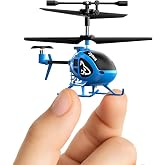 SYMA S100 Mini RC Helicopter for Kids, Indoor Flying, Altitude Hold, Blue | Compact Design, 3.5-channel Control and 5&ndash;7 Min Flight Time for Beginner Practice in Bedrooms, Playrooms and Small Spaces