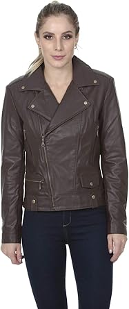 jaqueta couro perfecto feminina