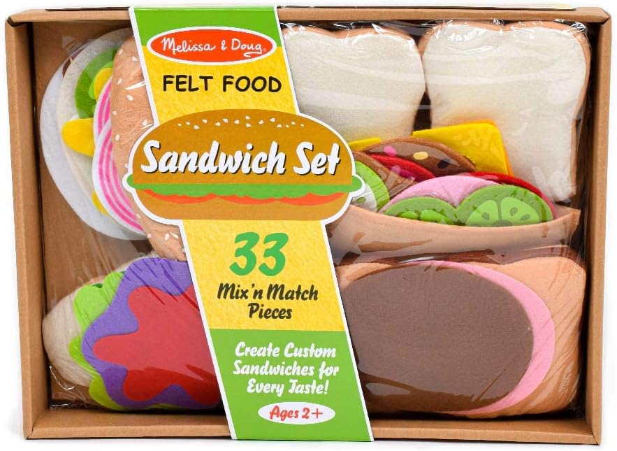 melissa and doug felt sandwich set