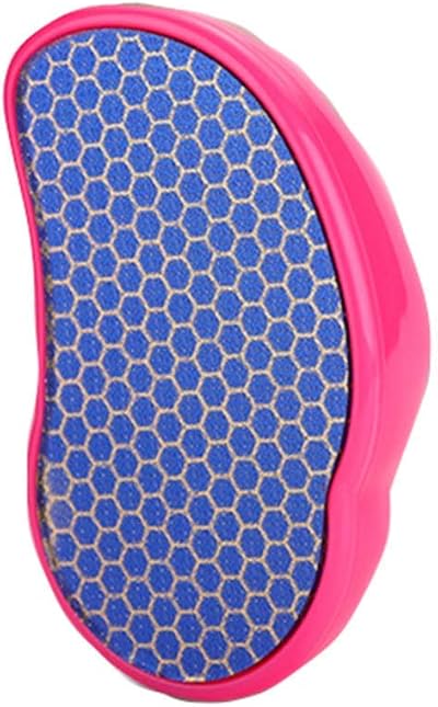 Ruichicoo Nano Glass Foot File Rose Red Portable Callus Remover Pedicure Tool