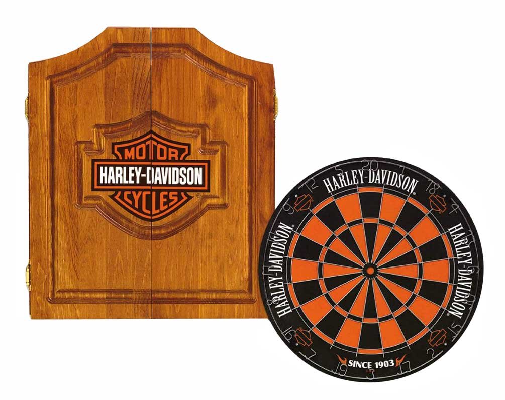 Dart Board With Cabinet Trademark Global Coca-Cola Vintage