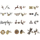 Harry Potter Hogwarts Symbols Zinc Alloy Earrings Set for Women