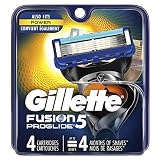 Gillette Fusion Razor Refill, 4 Count, Mens Razors / Blades
