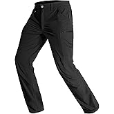 BLWINYUT Men's Lightweight Hiking Pants Water Resistant Quick Dry Breathable Stretch Outdoor Travel Fishing Cargo Work Pants