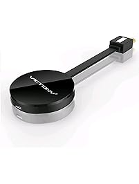 VICTONY Wireless Wifi Display Dongle for TV,High Speed HDMI Miracast Dongle for Android Smartphone Tablet Apple iPhone iPad Pixel Nexus,1080P Wireless Display Dongle