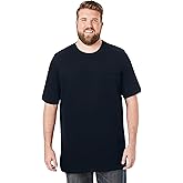 Boulder Creek by Kingsize Men's Big & Tall Heavyweight Longer-Length Pocket Crewneck T-Shirt