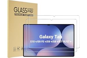 ProCase 2 Pack Screen Protector for Galaxy Tab S10 Plus 2024/Tab S9 FE Plus/S9 Plus/S8 Plus/S7 FE/S7 Plus 12.4 inch 2023, Tem