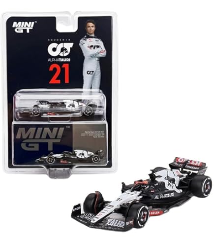 ミニカー Scuderia Alpha Tauri  AT 04 Japanese  GP Amazon.com: Diecast Model Car Compatible with Mini GT 1:64