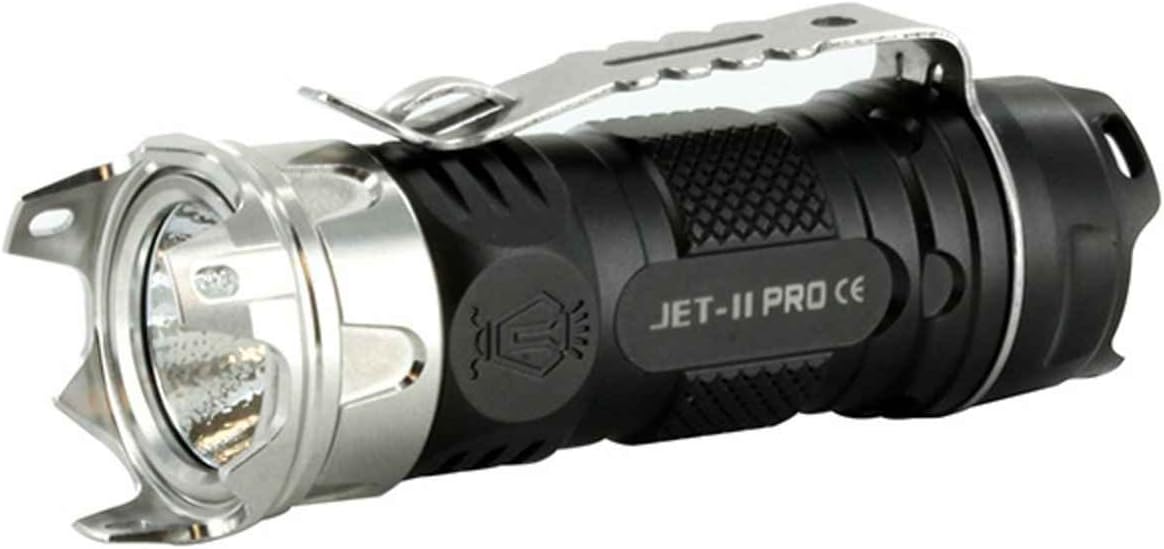 JETBeam Jet II Pro Black/Silver - JBJET-IIPRO-AL