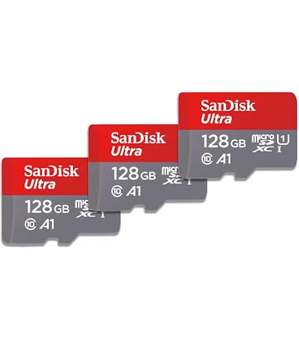SanDisk 128GB 2-Pack Ultra microSDXC UHS-I Memory Card (2x128GB