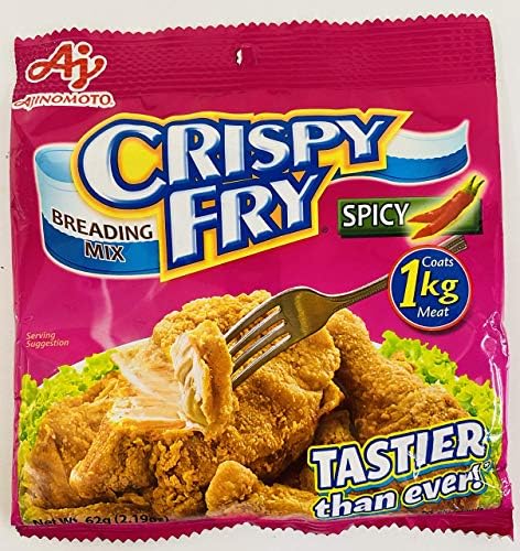 Ajinomoto Cryspy Fry Spicy Breading Mix 62g クリスピーフライドチキンの粉 スパイシー Rwenzorisustainable Org
