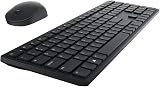 Dell KM5221W Pro Wireless Keyboard and Mouse UK 2.4GHz 128-bit AES 4000 dpi view 3