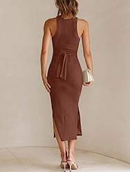 ANRABESS Womens Summer Formal Wedding Guest Dress