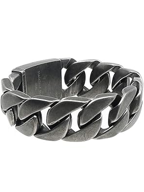 RUGGED steel Herren Edelstahl Armband XXL Panzerarmband