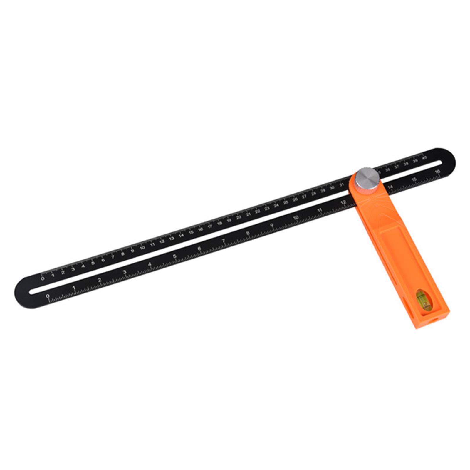 HUIKJI Horizontal Sliding T-Bevel Gauge,Activity Angle Ruler Protractor Level Tool T-Bevel Ruler with Horizontal and Vertical Bubble