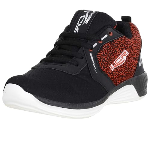 boys red running shoes