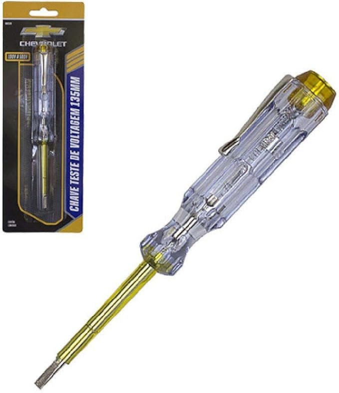 Chave Teste 135mm 100-500v Gm Chevrolet Chave Teste 135mm 100-500v Gm Cabo Incolor
