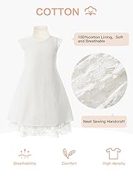 ALLOVIN Girls and Toddler Graduation Sleeveless