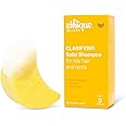 Ethique Clarifying Shampoo Bar for oily hair with Castor Oil - Plastic-Free, Vegan, Cruelty-Free, 3.88 oz - Formerly St. Clements