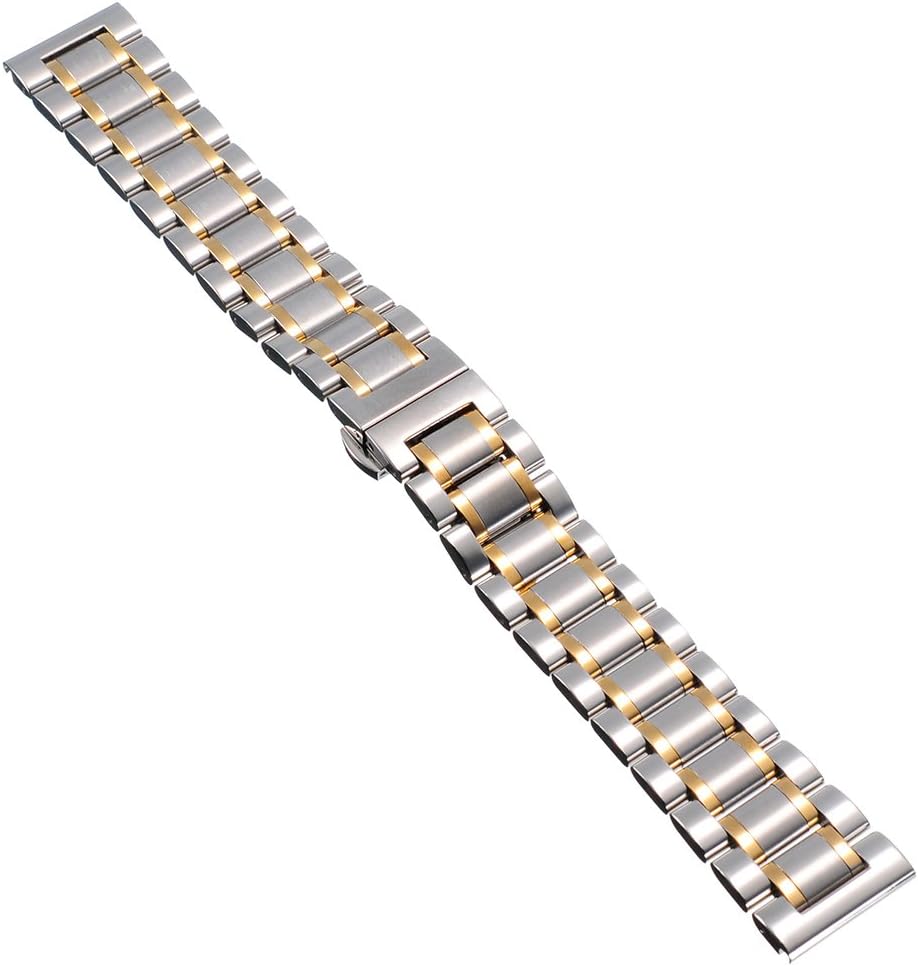 19mm Unisex Stainless Steel Watch Wrist Wtch Band Watchstraps Watch Strap Watch Band
