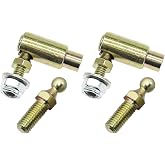 2 Sets Ball Joint Quick Release Throttle Disconnect，10-32 Female Thread, Throttle Linkage Adjustment Part for Any Situation That Requires disassembly of The Throttle Linkage
